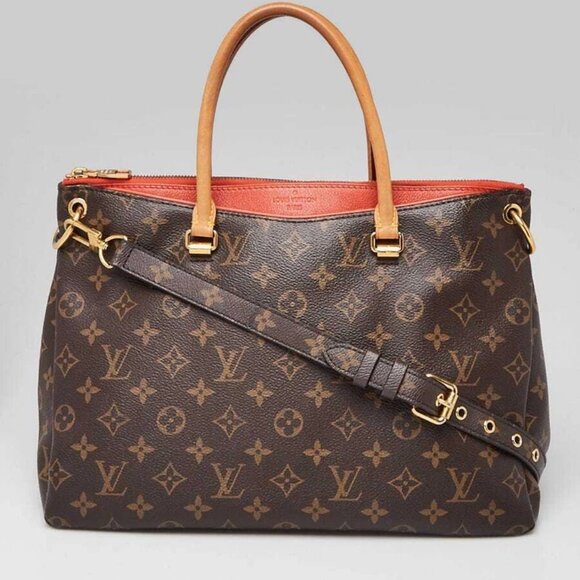 Louis Vuitton Piment Monogram Canvas Pallas Bag - Picture 1 of 12